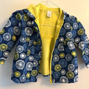 Gymboree Girl's Spring Rain Jacket 4T-5T LIKE NEW